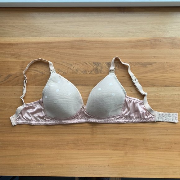 Cake Lingerie Nude Nursing Bra, 30D, No Wire - Picture 1 of 5